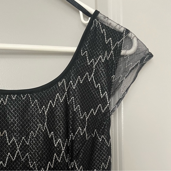 Urban Outfitters Pins and Needles Low Back Metallic Dress - Picture 3 of 9